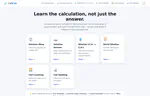 CellCalc — Learn the Calculation, Not Just the Answer
